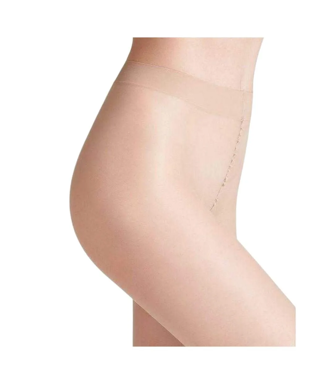 Collant Seidenglatt Femme Beige Falke-4