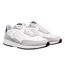 Womens/ladies Logo Low Cut Trainers White Navy CLAE-4