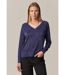 Pull femme en jersey brillant AMALIA