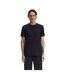 T-shirt Motif/style Rayure Contrastée Sur Bord Homme Bleu Marine Foncé Fred Perry-1