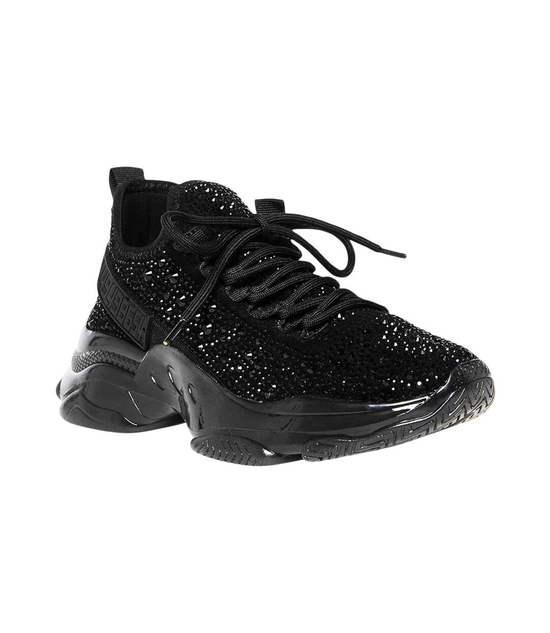 Baskets Motif/style Embelli Maxima-r Femme Noir Steve Madden-4