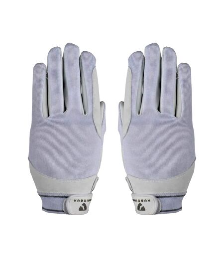 Aubrion Unisex Adult Mesh Riding Gloves (White) - UTER1028