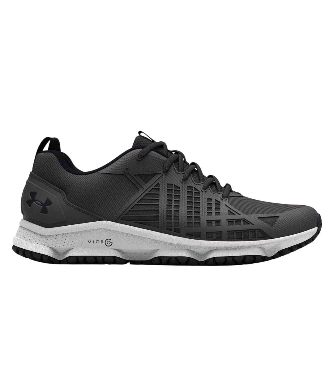 Mens Strikefast Lace Up Hiking Boots Grey Under Armour-3