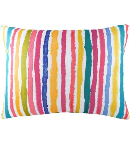Aquarelle striped cushion cover one size multicoloured Evans Lichfield