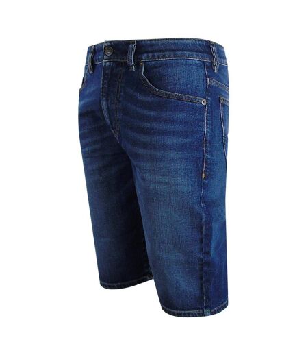 Mens Cotton Denim Shorts Blue Denim Diesel