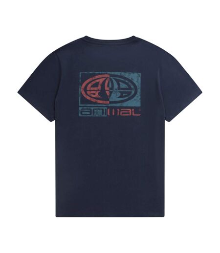 Animal Mens Jacob Logo T-Shirt (Navy) - UTMW1795