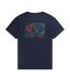 Animal Mens Jacob Logo T-Shirt (Navy) - UTMW1795