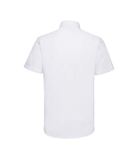 Chemise Manches Courtes Homme Blanc Russell Collection