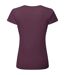 T-shirt Ajusté Femmes Violet Foncé Fruit Of The Loom-1