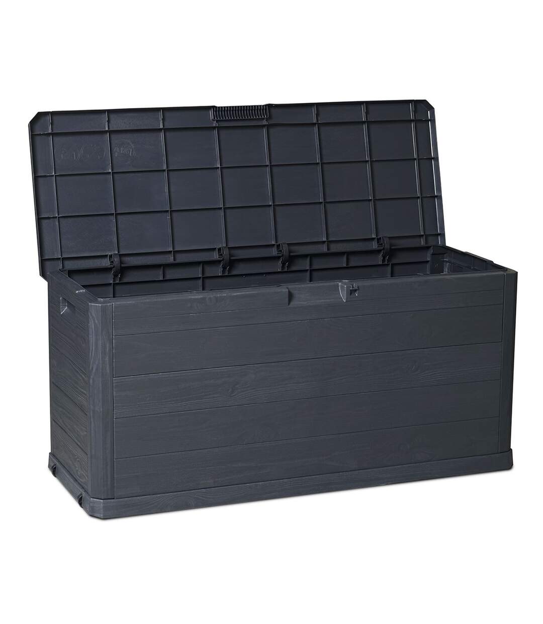 Coffre de rangement 280 Litres -116,5 x 55,6 cm - Gris