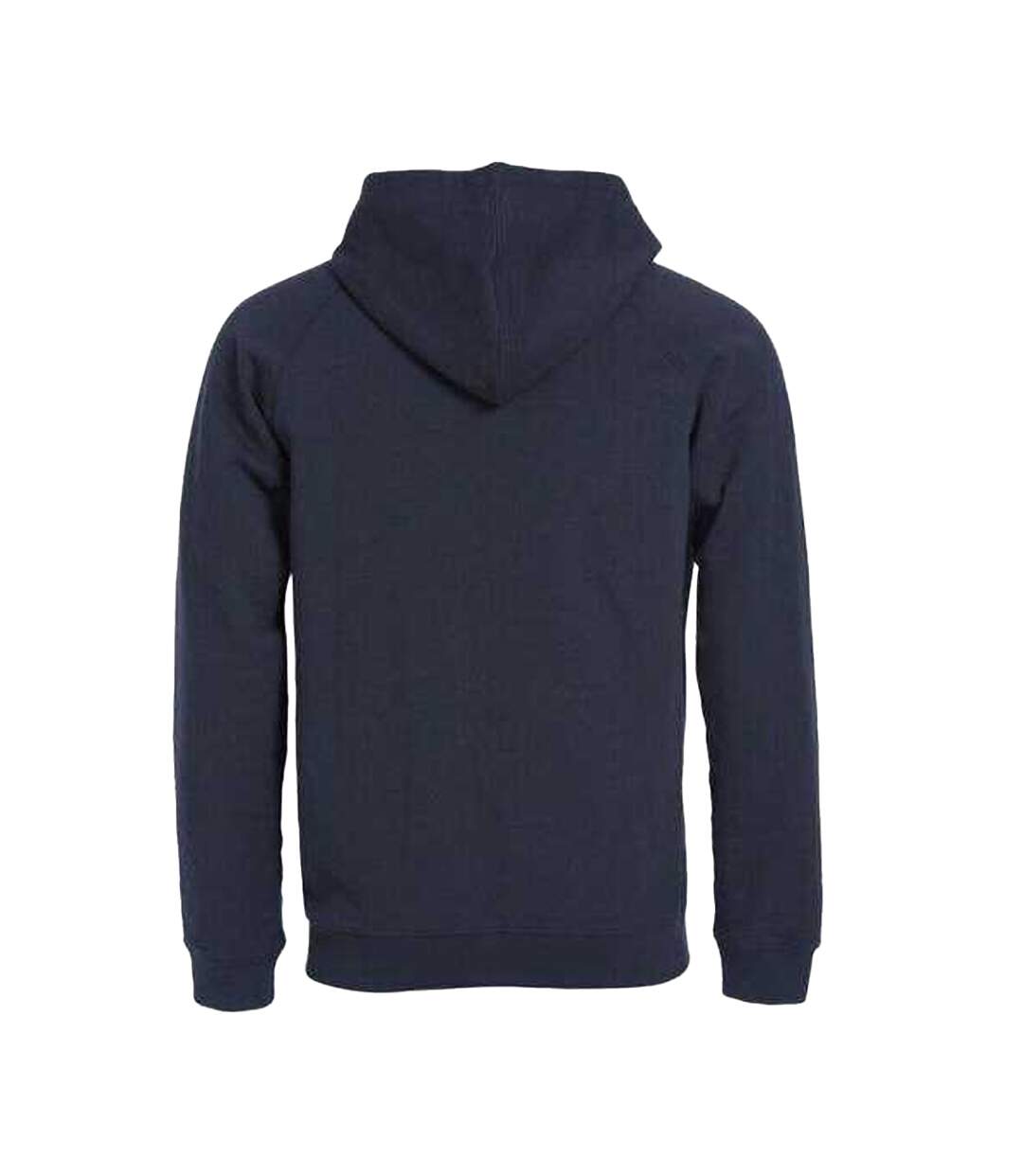 Unisex Adult Classic Full Zip Hoodie Dark Navy Clique-2