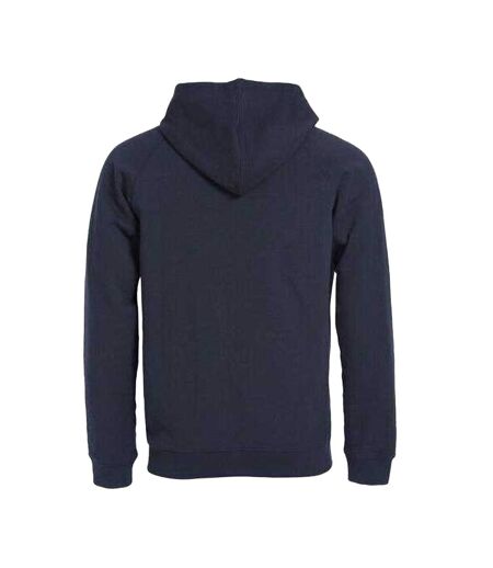 Unisex Adult Classic Full Zip Hoodie Dark Navy Clique