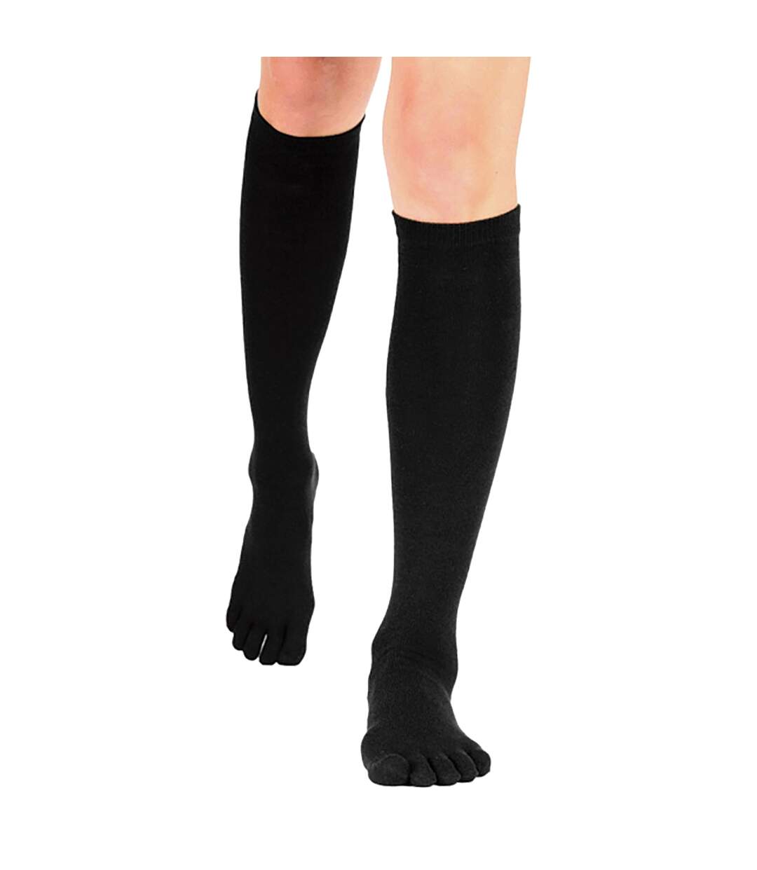 Chaussettes unisexes à orteils hautes évacuant l'humidité-2