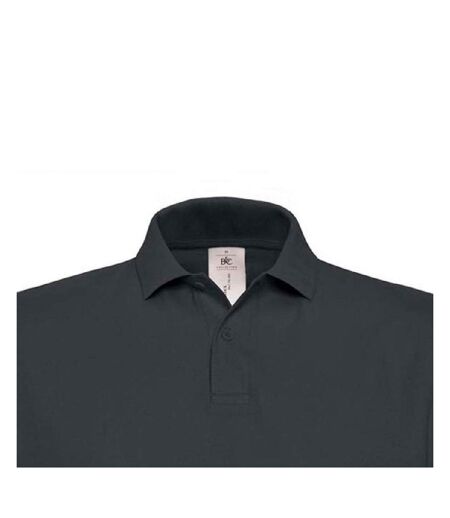 B&c Id.001 Polo À Manches Courtes Pour Hommes Anthracite B And C