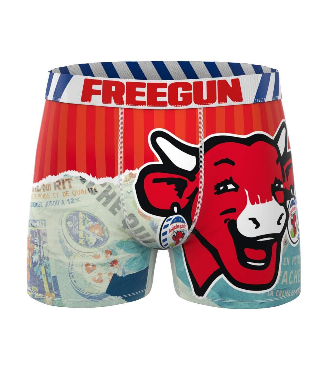 Lot de 3 boxers homme la Vache qui Rit Freegun-3