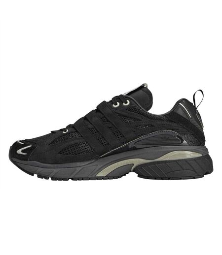 Mens Song For The Mute Leather Cushioned Trainers Black Adidas