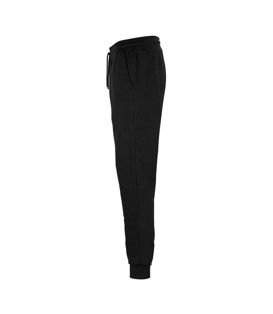 Unisex adult jumbo organic jogging bottoms black SOLS-2