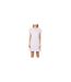 Womens/ladies Crew Neck T-shirt Dress Purple Boss-1