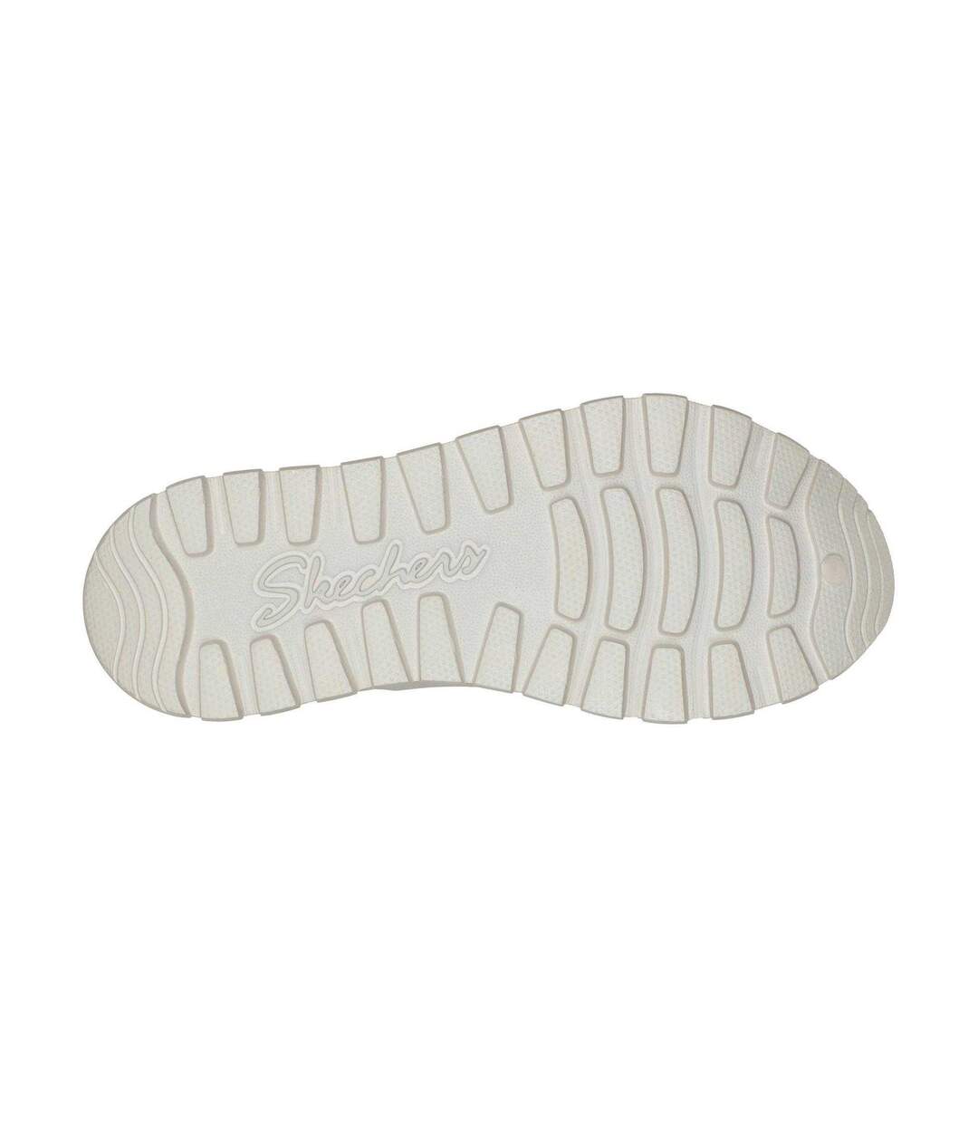 Sandales Femme Blanc Cassé Skechers-3