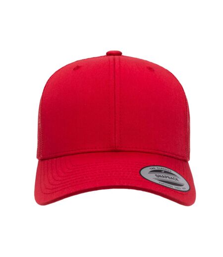 Casquette adulte unisexe rouge Yupoong