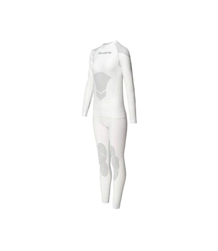 Ensemble Sous-vêtement Thermique Lantoni Femme Blanc Iguana