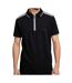 Polo noir homme lee cooper glc2046-1