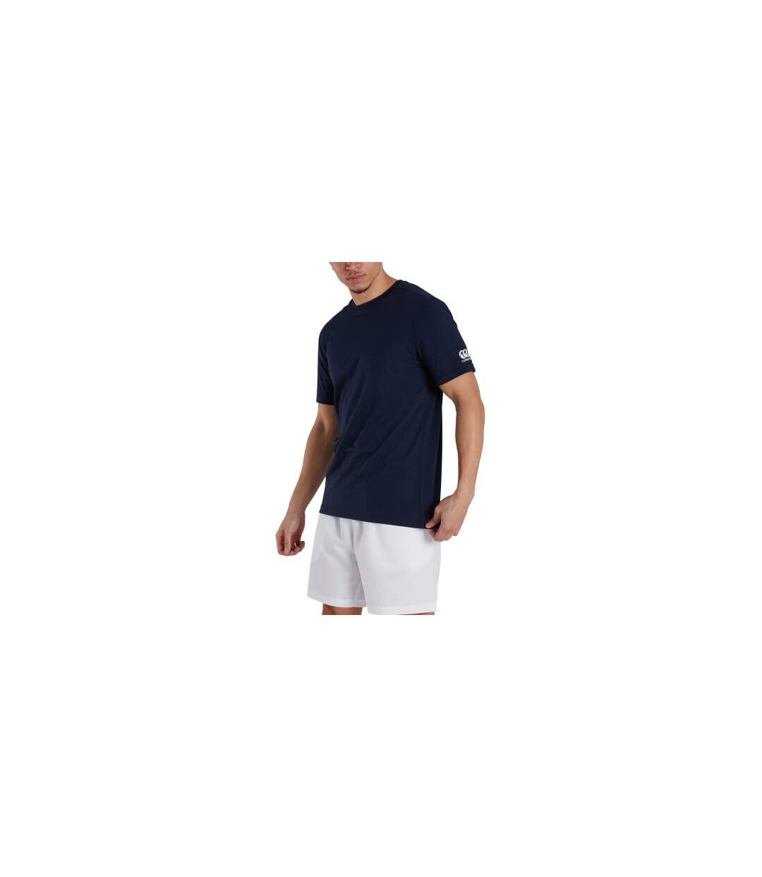 T-shirt Club Adulte Bleu Marine Canterbury-4