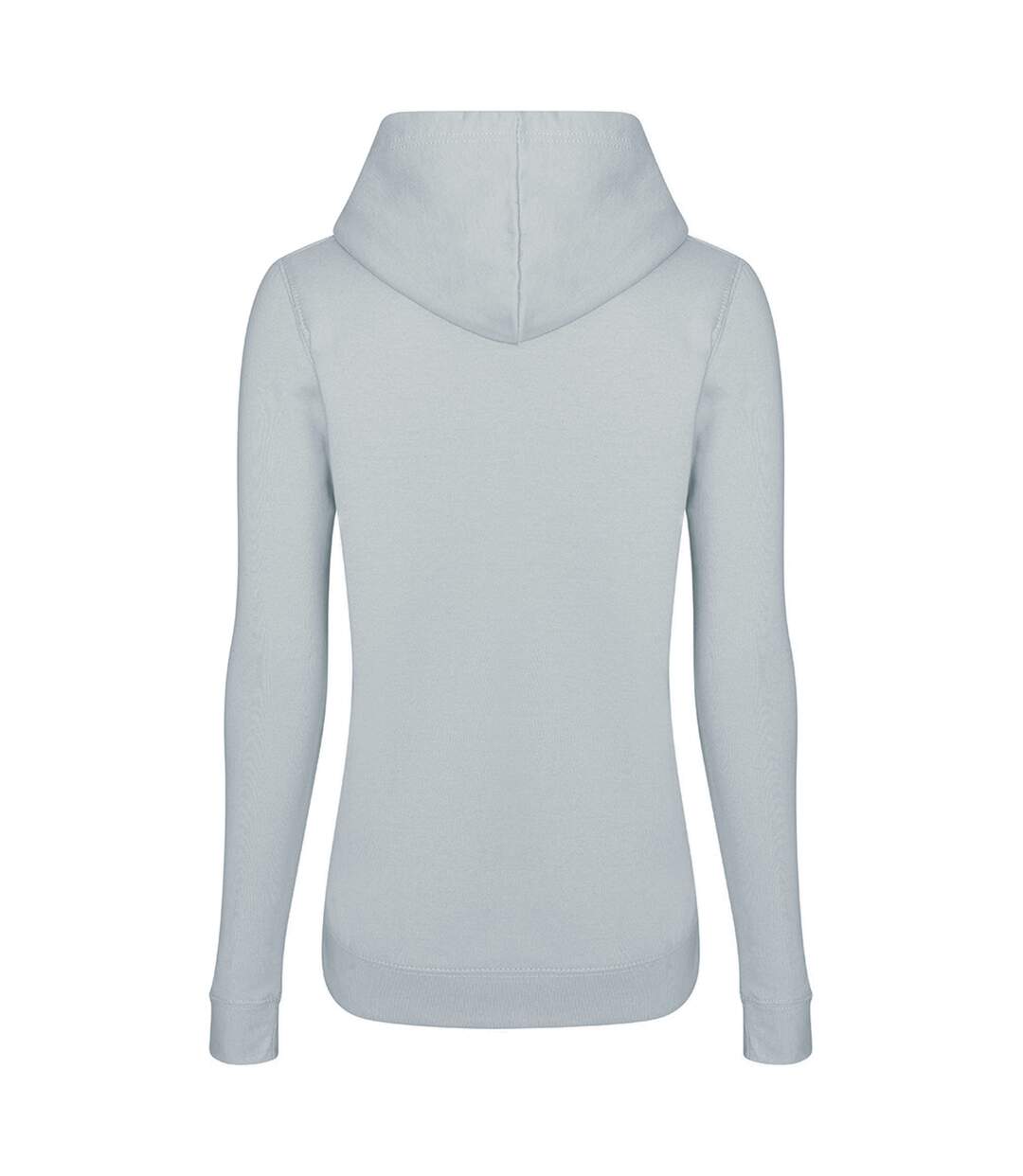 AWDis Just Hoods Womens/Ladies Girlie College Pullover Hoodie (Heather Gray) - UTRW3481