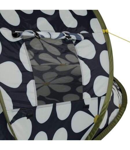 Regatta Orla Kiely Daisy Pop-Up Tent (Black/White) (One Size) - UTRG8801