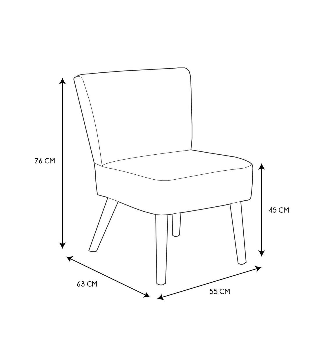 Fauteuil crapaud en velours Giulia-3