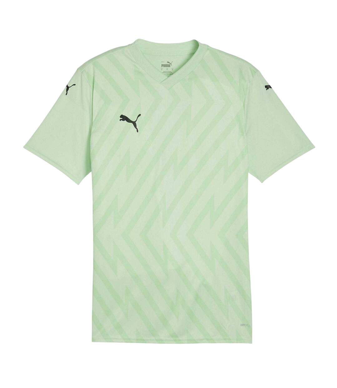 Mens Teamglory Chevron T-shirt Fresh Mint Black Puma-1