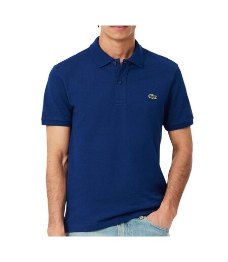 Polo bleu roi homme lacoste  slim fit