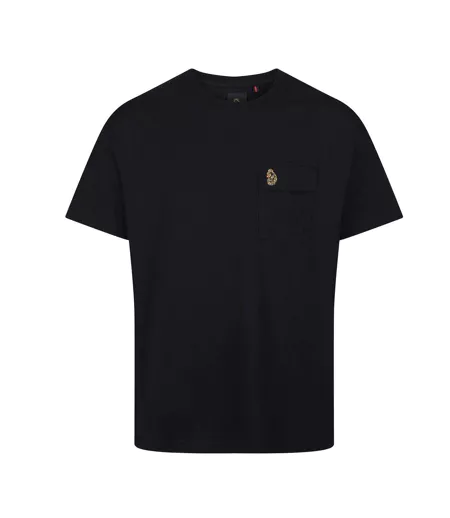 T-shirt Style Ville Leicester Homme Noir Luke 1977