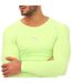 Haut Thermique Manches Longues Liga Homme Vert Clair Puma-4