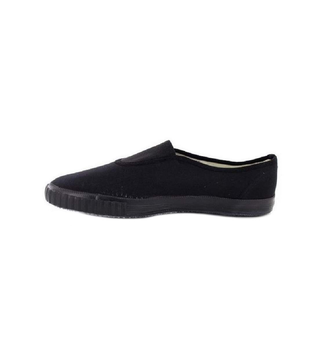 Chaussures En Toile Homme Noir Dek-3