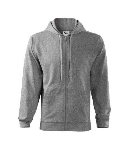 Veste À Capuche Trendy Homme Gris Foncé Malfini