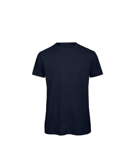B&C Mens Favourite Organic Cotton Crew T-Shirt (Navy Blue) - UTBC3635