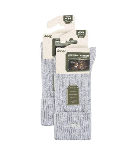 Paquet de 4 chaussettes de randonnée super douces pour bottes de marche