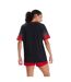 Womens/ladies Club Jersey Black Red Canterbury-4