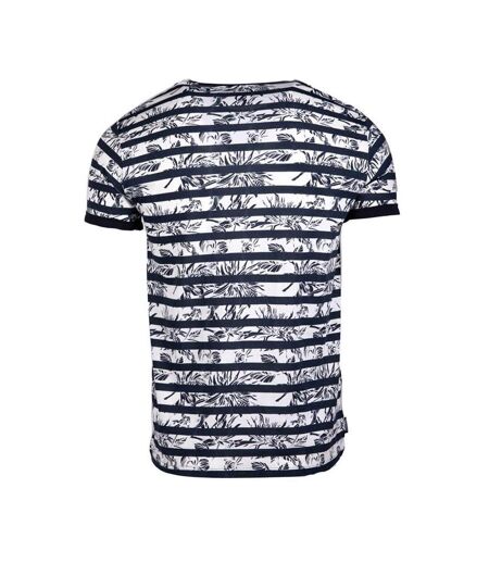 T-shirt noir/blanc homme la maison blaggio mauricio - l