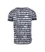 T-shirt noir/blanc homme la maison blaggio mauricio - l-2