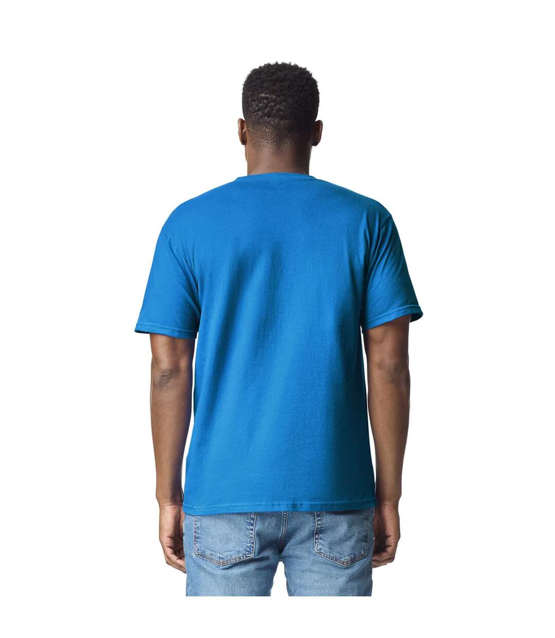 T-shirt Softstyle Homme Bleu Roi Gildan-3