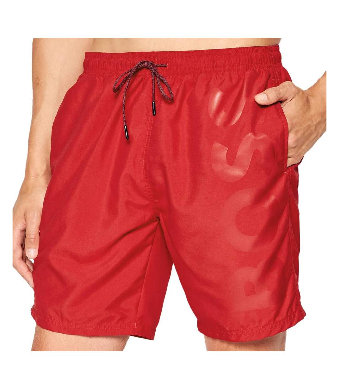 Short de bain Rouge Homme Hugo Boss Orca - XXL