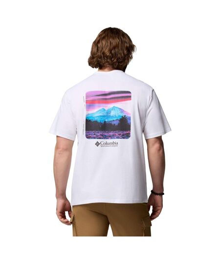 Mens Csc Mountain Heavyweight T-shirt White Columbia