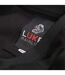 Mens Torin Faux Suede Crew Neck Sweatshirt Black Luke 1977-4