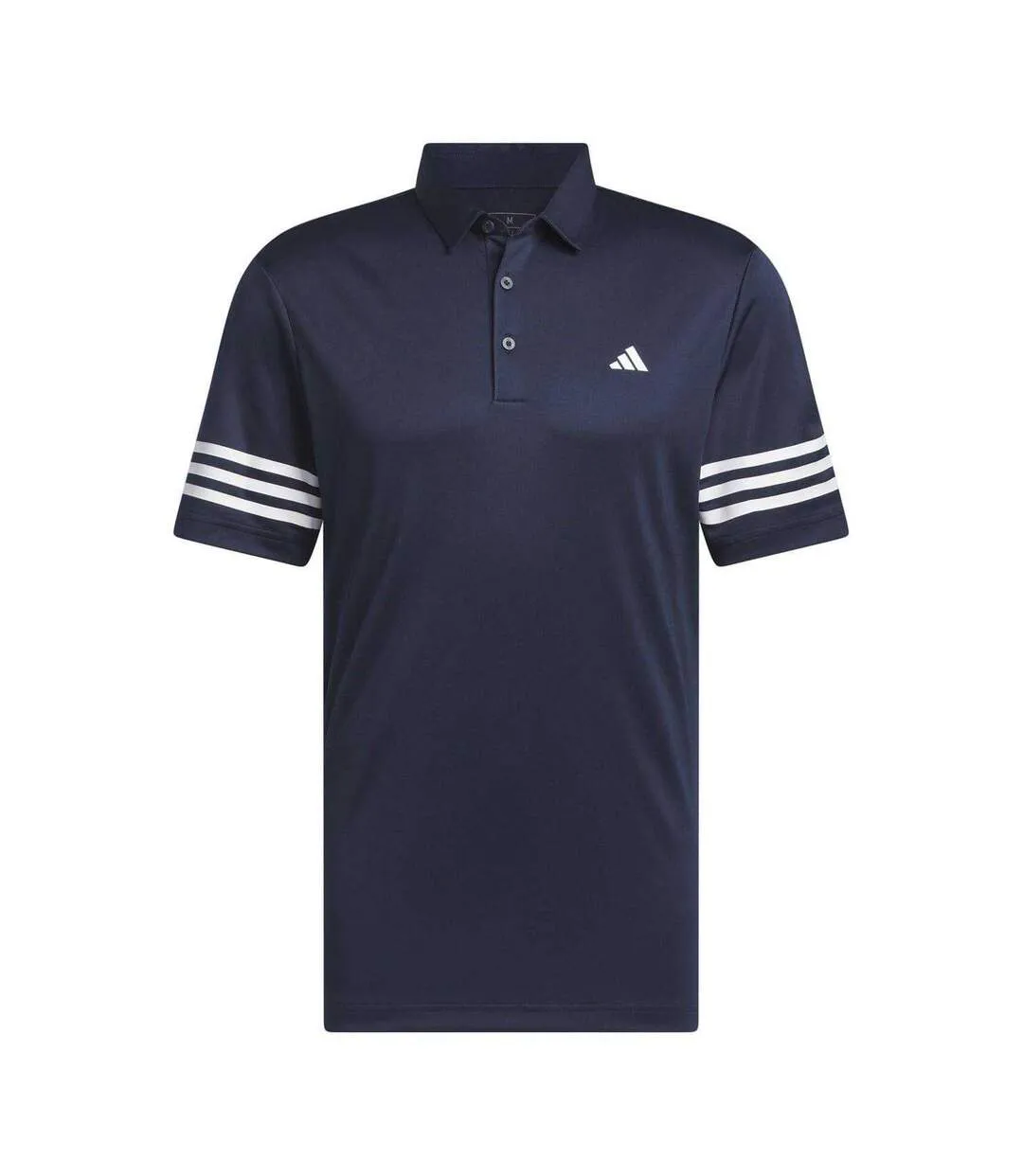 Polo Motif/style Rayé Homme Bleu Marine Adidas-1