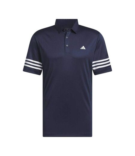 Polo Motif/style Rayé Homme Bleu Marine Adidas