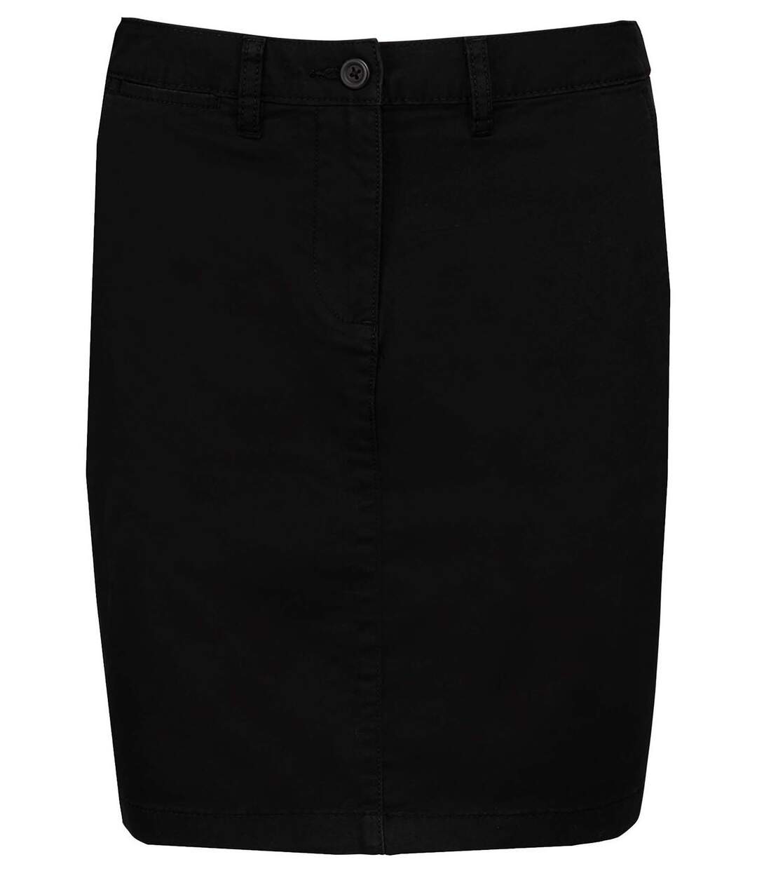 Jupe chino femme - K762 - noir-1