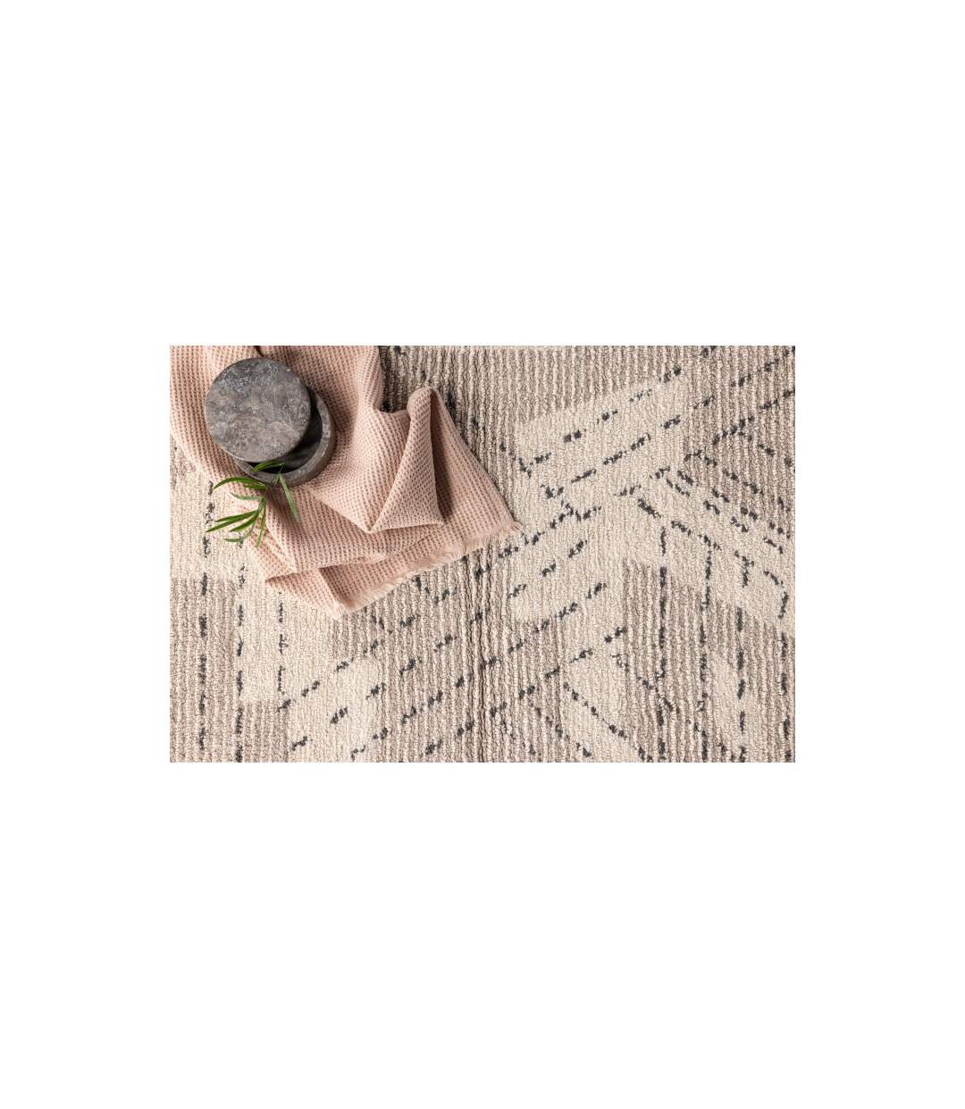Tapis de Salle de Bain Lorentz 60x90cm Grège-4