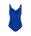 Maillot De Bain 1 Pièce Sakari Tummy Control Femme Bleu Vif Regatta-2